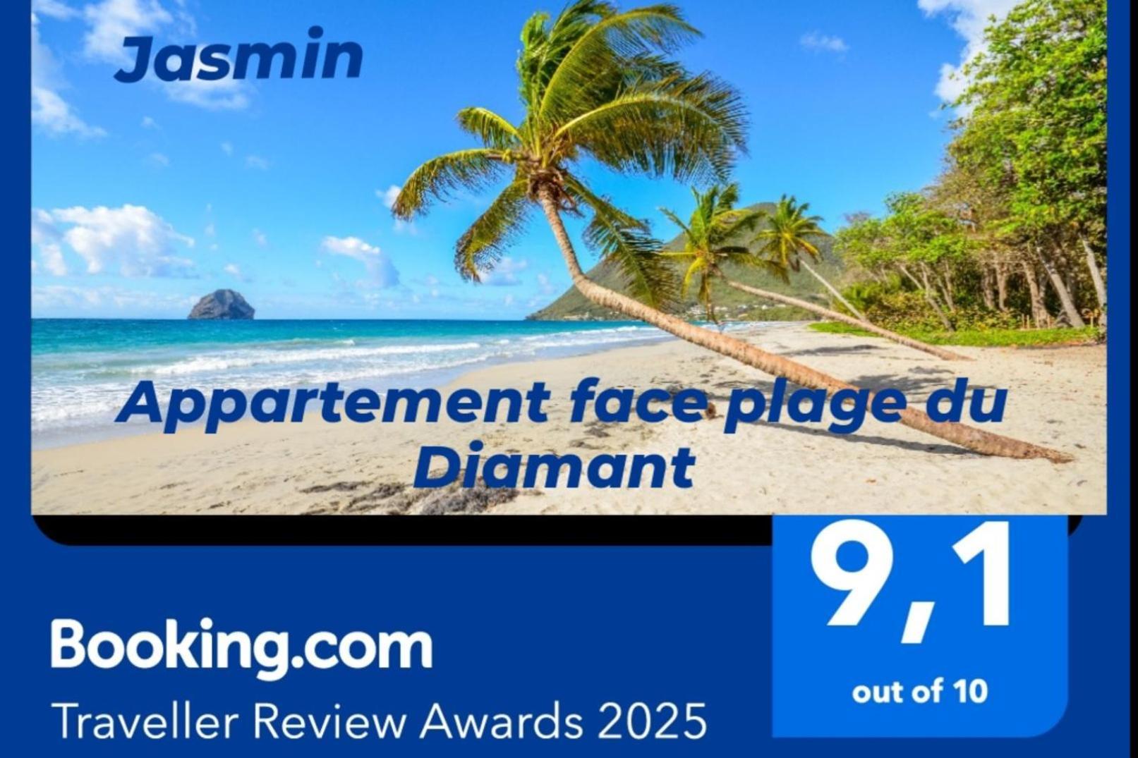 Jasmin - Appartement Face Plage Diamant Le Diamant Exterior photo